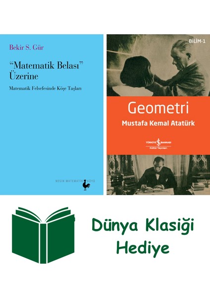 Matematik Belası Üzerine + Geometri + Dünya Klasiği Hediye