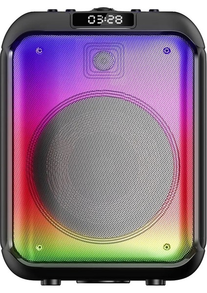 NDR-102B | 40W Güçlü 12" Bass Bluetooth Hoparlör | Kablosuz Karaoke Mikrofonlu | Rgb LED Işıklı Parti Ses Sistemi modelleri