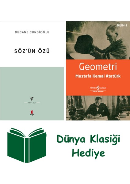 Söz'ün Özü + Geometri + Dünya Klasiği Hediye