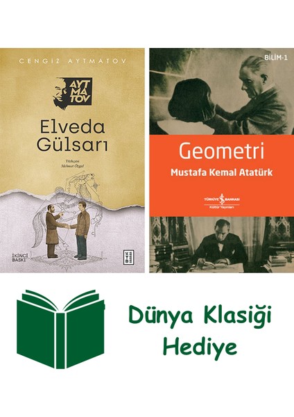 Elveda Gülsarı + Geometri + Dünya Klasiği Hediye