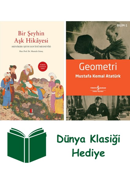 Bir Şeyhin Aşk Hikâyesi + Geometri + Dünya Klasiği Hediye