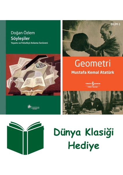 Söyleşiler + Geometri + Dünya Klasiği Hediye