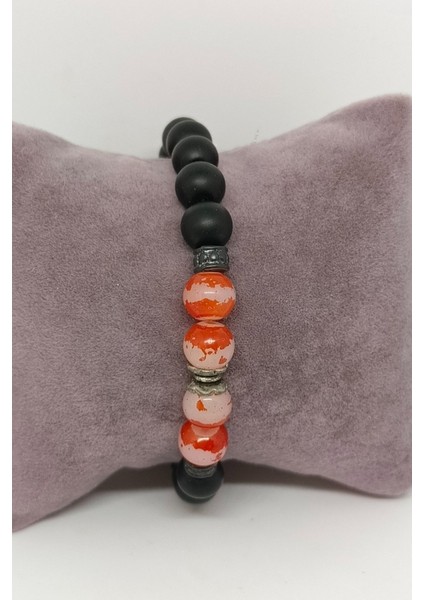 Akik ve Siyah Oniks Doğal Taşlı Bileklik fiyatları