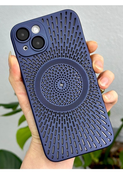 Iphone 15 Uyumlu Lensli Magsafe Özellikli Darbe Önleyici Koruyucu Kılıf