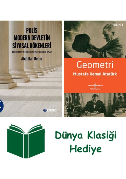 Polis Modern Devletin Siyasal Kökenleri + Geometri + Dünya Klasiği Hediye