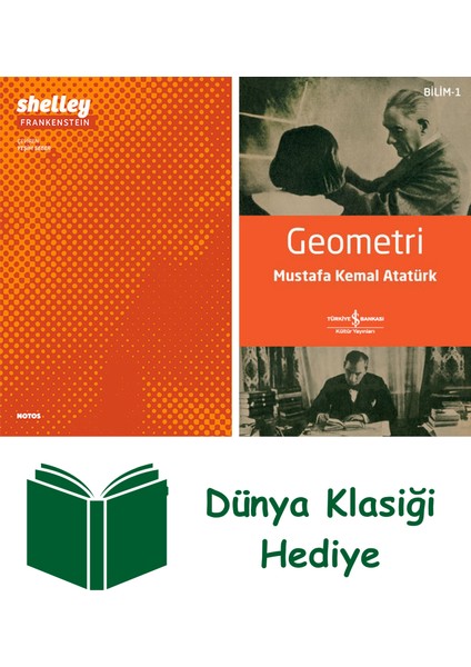 Frankenstein + Geometri + Dünya Klasiği Hediye
