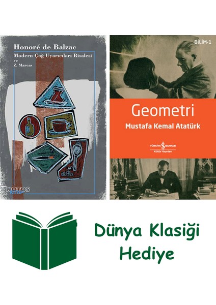 Modern Çağ Uyarıcıları Risalesi ve Z. Marcas + Geometri + Dünya Klasiği Hediye