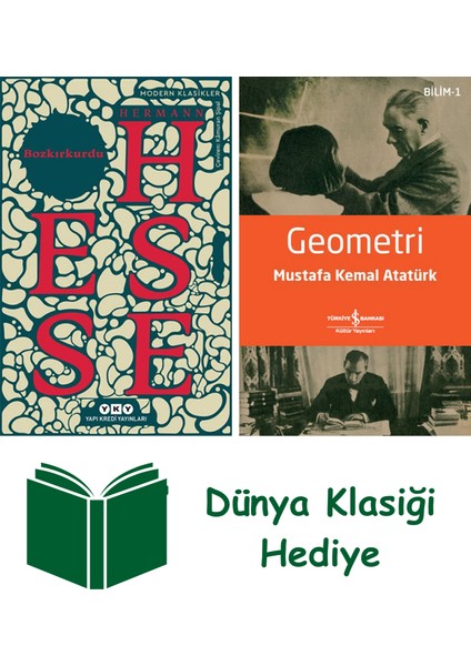 Bozkırkurdu + Geometri + Dünya Klasiği Hediye