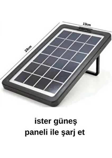 Solar Panelli Bluetoothlu Aydınlatma Fener LED Ampul ile Güneş Enerjili Kamp Feneri indirimleri