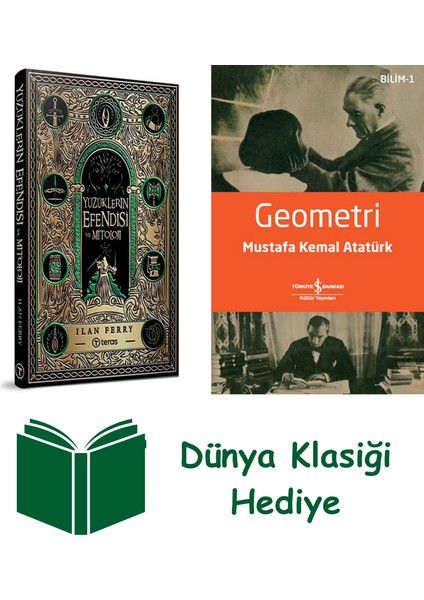 Yüzüklerin Efendisi ve Mitoloji + Geometri + Dünya Klasiği Hediye