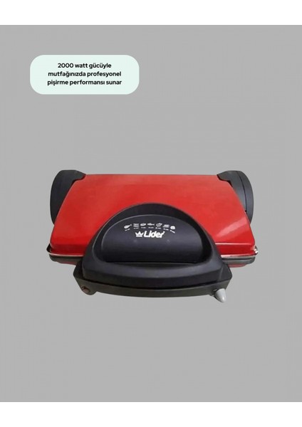 2000 Watt Teflon Tost Makinesi – Geniş Plaka, Ayarlanabilir Isı, Kolay Temizlik fiyatları