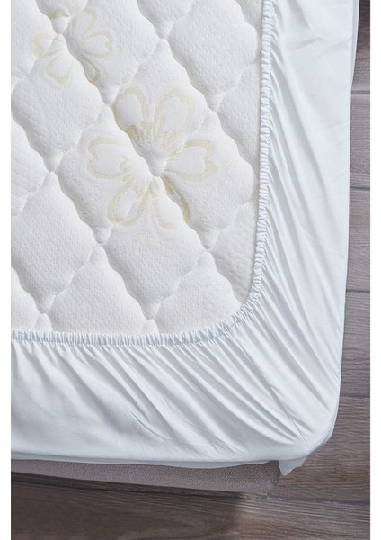 Beyaz Tek Kişilik Lastikli Çarşaf 100 cm x 200 cm Pamuk Çarşaf fırsatları