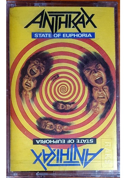 Anthrax – State Of Euphoria Dikkat Kaset