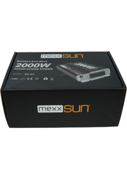 - Inges 12 Volt 2000 Watt Modifiye Sinüs Inverter - Invertör - 12/220 Volt Çevirici fiyatları