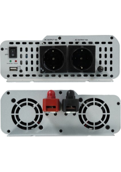 - Inges 12 Volt 2000 Watt Modifiye Sinüs Inverter - Invertör - 12/220 Volt Çevirici fırsatları