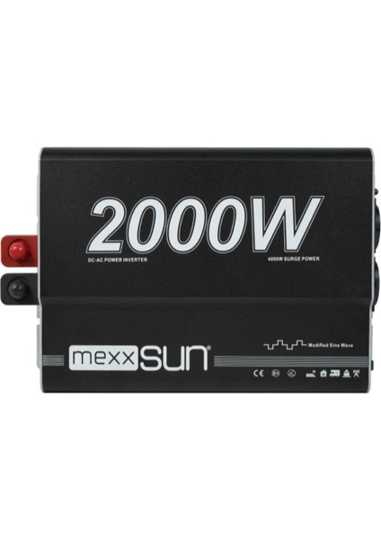 - Inges 12 Volt 2000 Watt Modifiye Sinüs Inverter - Invertör - 12/220 Volt Çevirici indirimleri