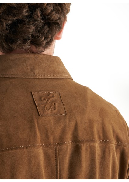 Standart Gömlek Yaka Düz Camel Erkek Gömlek TBMRLT1022 fırsatları