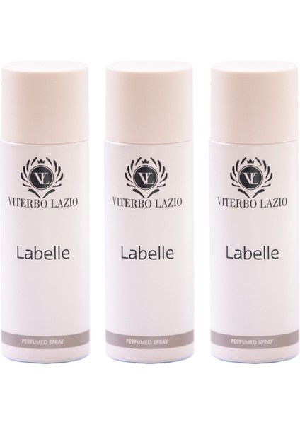 Labelle 3 x 200 ml Kadın Deodorant