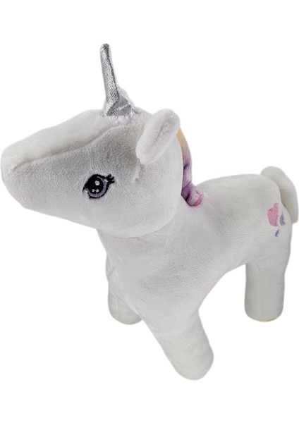 Kalp Nakışlı Unicorn 40 cm Peluş Oyuncak fırsatları