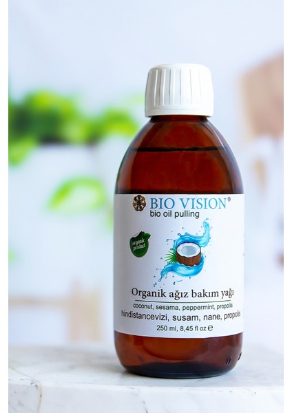 BioVision Organik Hindistan Cevizli Ağız Bakım Yağı 250 ml fiyatları