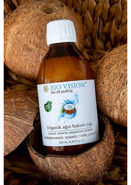 BioVision Organik Hindistan Cevizli Ağız Bakım Yağı 250 ml modelleri