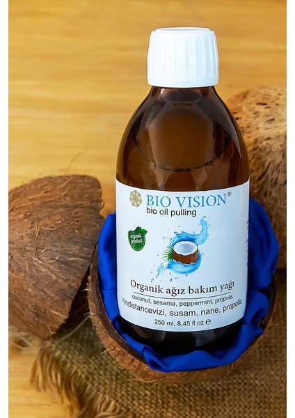 BioVision Organik Hindistan Cevizli Ağız Bakım Yağı 250 ml indirimleri