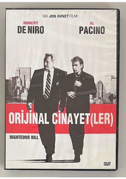 Orijinal Cinayet(Ler) Robert De Niro Al Pacino DVD (Orijnal Dönem Baskı Dvd)