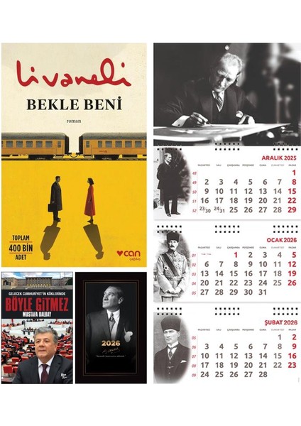 Bekle Beni ve Böyle Gitmez - Istikbal Ajanda - Imza Duvar Takvimi