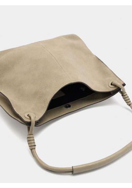 Deri Detaylı Omuz Çantası indirimleri