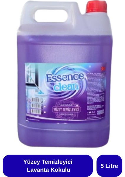 Yüzey Temizleyici Lavanta Kokulu 5 Litre