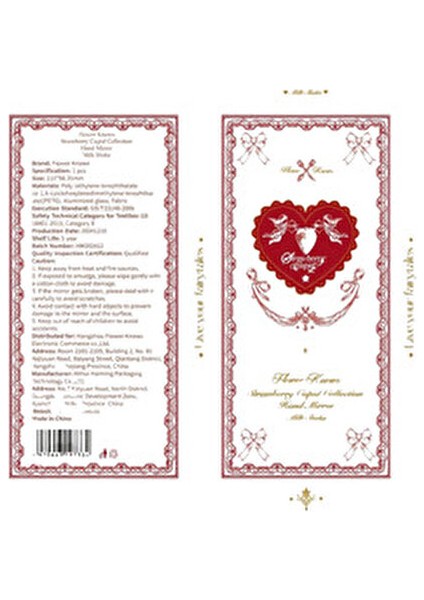 Çilekli Aşk Tanrısı El Aynası,vintage Romantik Tasarım fırsatları