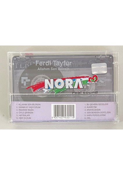 Ferdi Tayfur Allahım Sen Bilirsin Kaset (Jelatininde Sıfır Orijnal Dönem Baskı Kaset) fiyatları