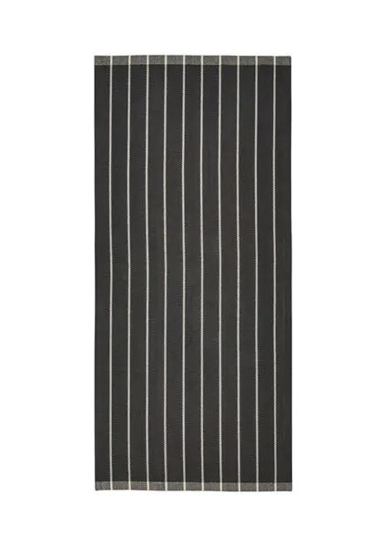 Rıdstıg Büyük Halı Gri Kırık Beyaz 80 x 180 cm Dikdörtgen Düz Dokuma