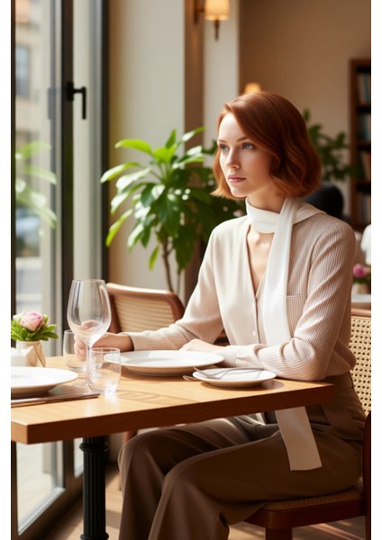 Şık Kadın Gömleği Çizgili Desenli Şal Yaka Detaylı Uzun Kollu Konforlu Dokuma Gömlek Modeli modelleri