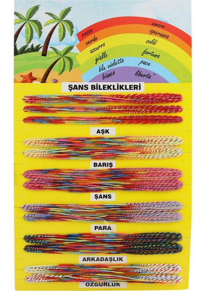 Şans Bilekliği (100`LÜ)