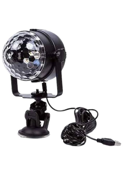 Müzik Ritmine Uyumlu 7 Modlu Renkli Disko Topu Işığı modelleri