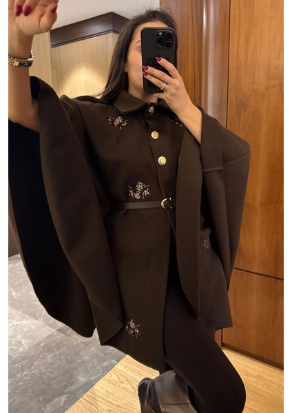 Lorava Kemerli Pul Işlemele Detay Kaban- Kahverengi fiyatları