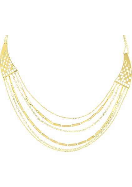 Altın Tasarım Kolye - 14K fiyatları