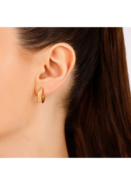 Altın Halka Küpe - 14K modelleri