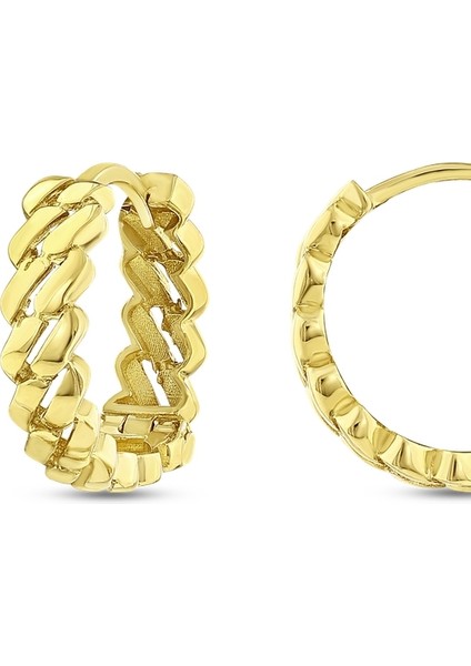 Tasarım Altın Küpe - 14K fiyatları