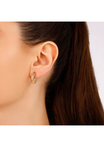 Tasarım Altın Küpe - 14K modelleri