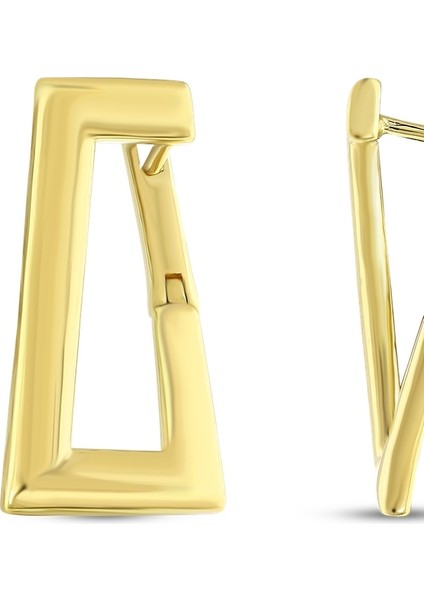 Altın Tasarım Küpe - 14K fiyatları