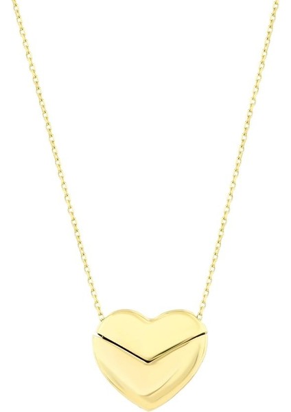 Altın Kalp Kolye - 14K