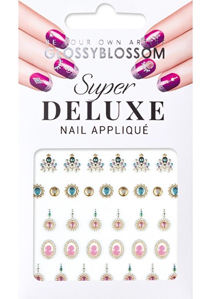Glossy Blossom Dazzling & Vivid 96743-588 Tırnak Süsleme Sticker