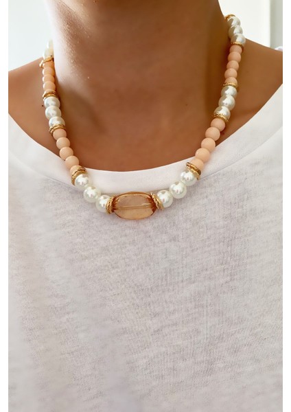 Kehribar Renk Uçlu Kolye fiyatları