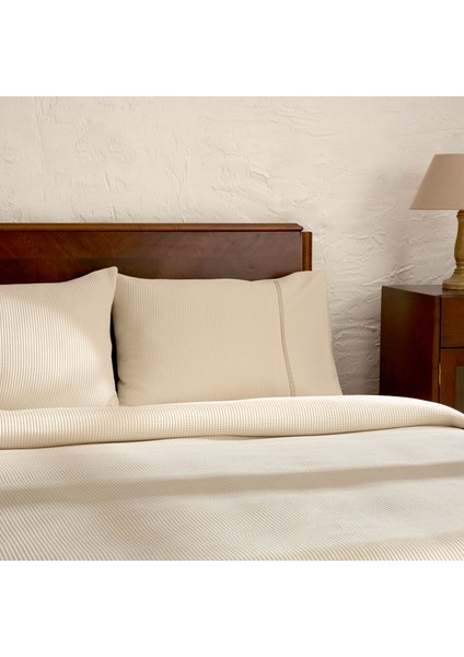 Elaris Çift Kişilik Yatak Örtüsü Seti Gri indirimleri