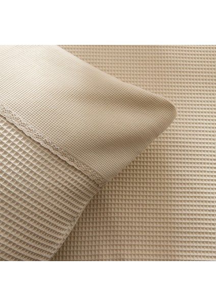 Elaris Çift Kişilik Yatak Örtüsü Seti Gri