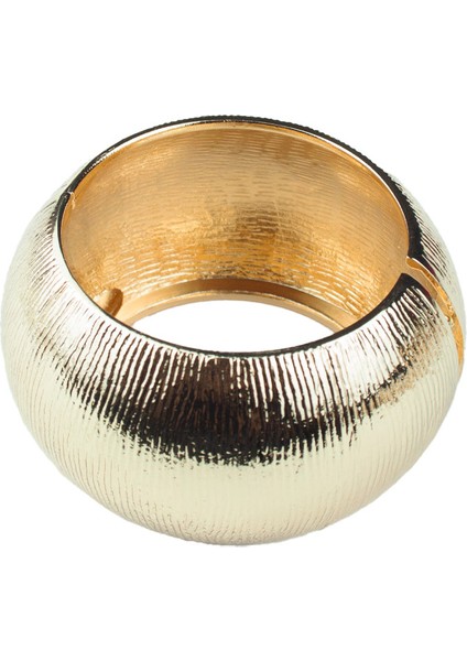 Gold Renk Geniş Form Bileklik modelleri