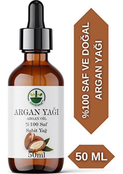 Soğuk Sıkım Argan Yağı %100 Saf ve Doğal (50ML)