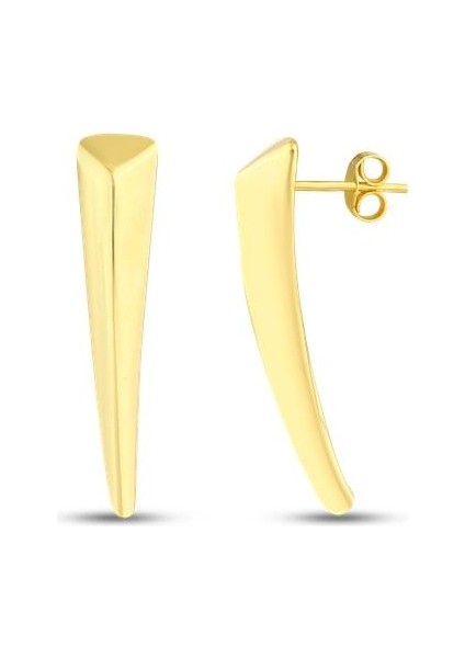 Tasarım Altın Küpe - 14K